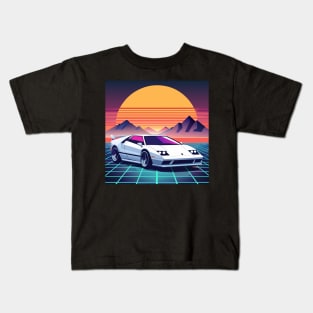 Retro Classic Sports Car Kids T-Shirt